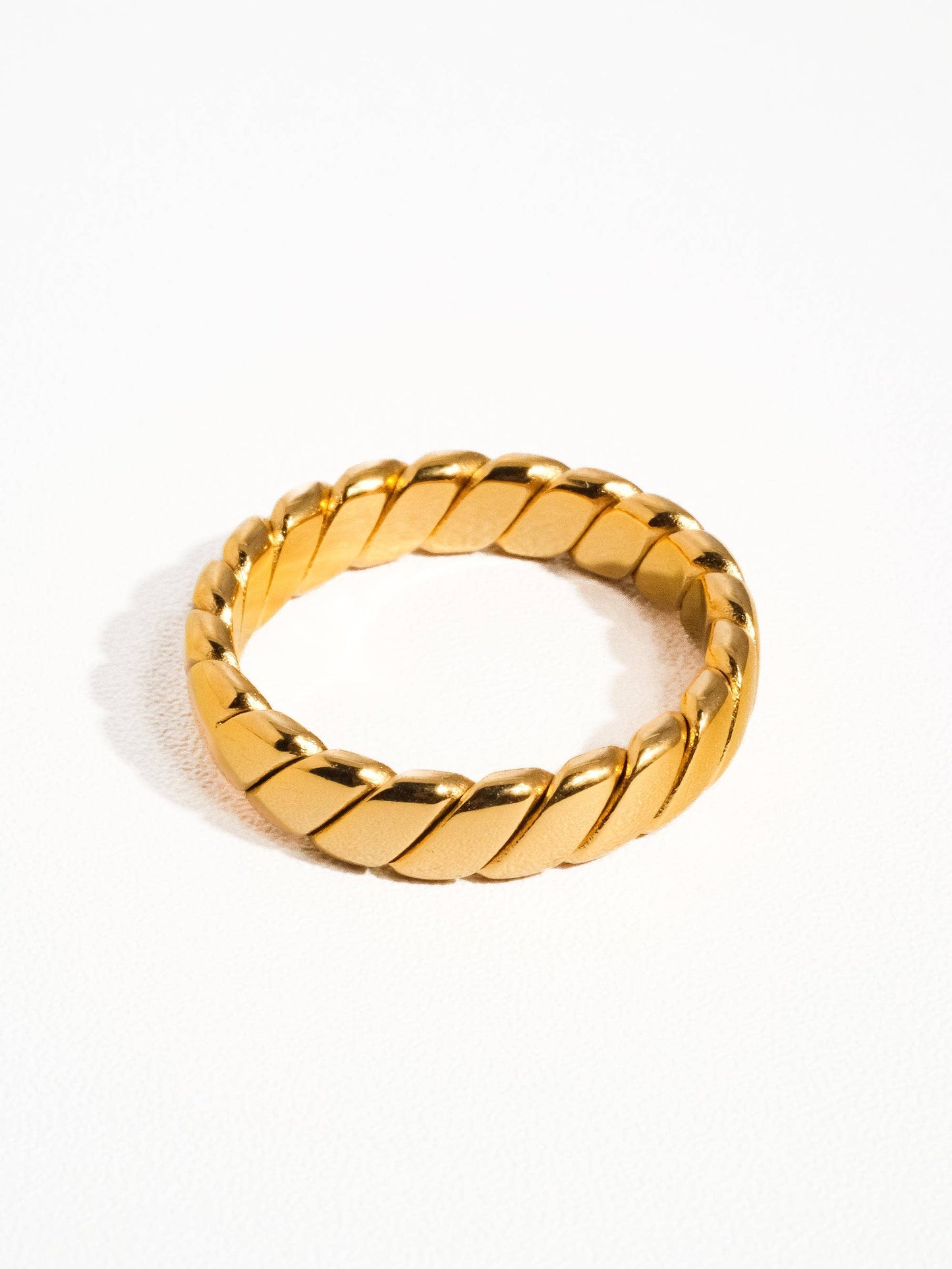 Pierre Braided Stack Ring