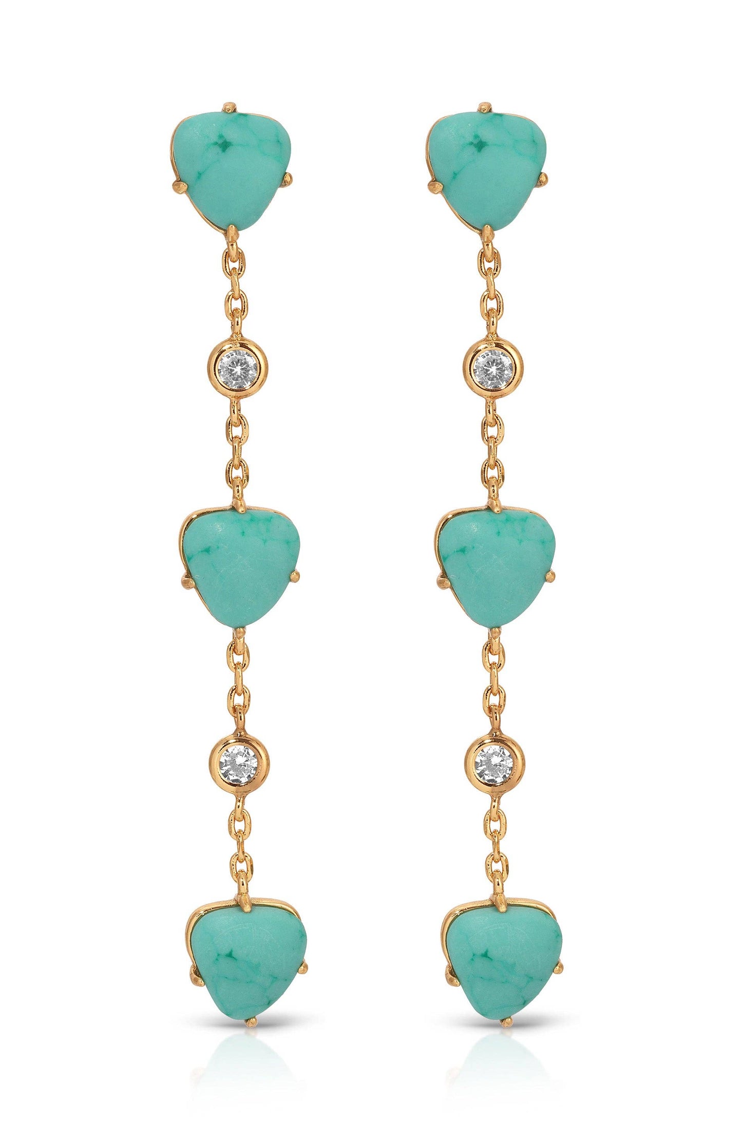 Turquoise Dangle Earrings