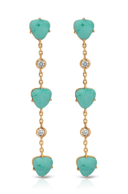 Turquoise Dangle Earrings