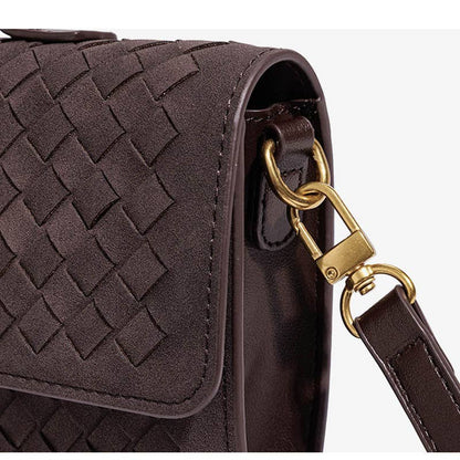 Vintage Chocolate Satchel Handbag