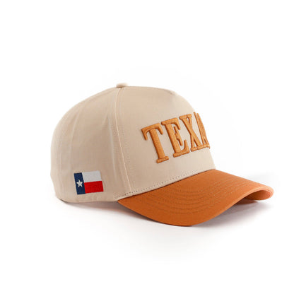 Burnt Orange Texas Trucker Hat