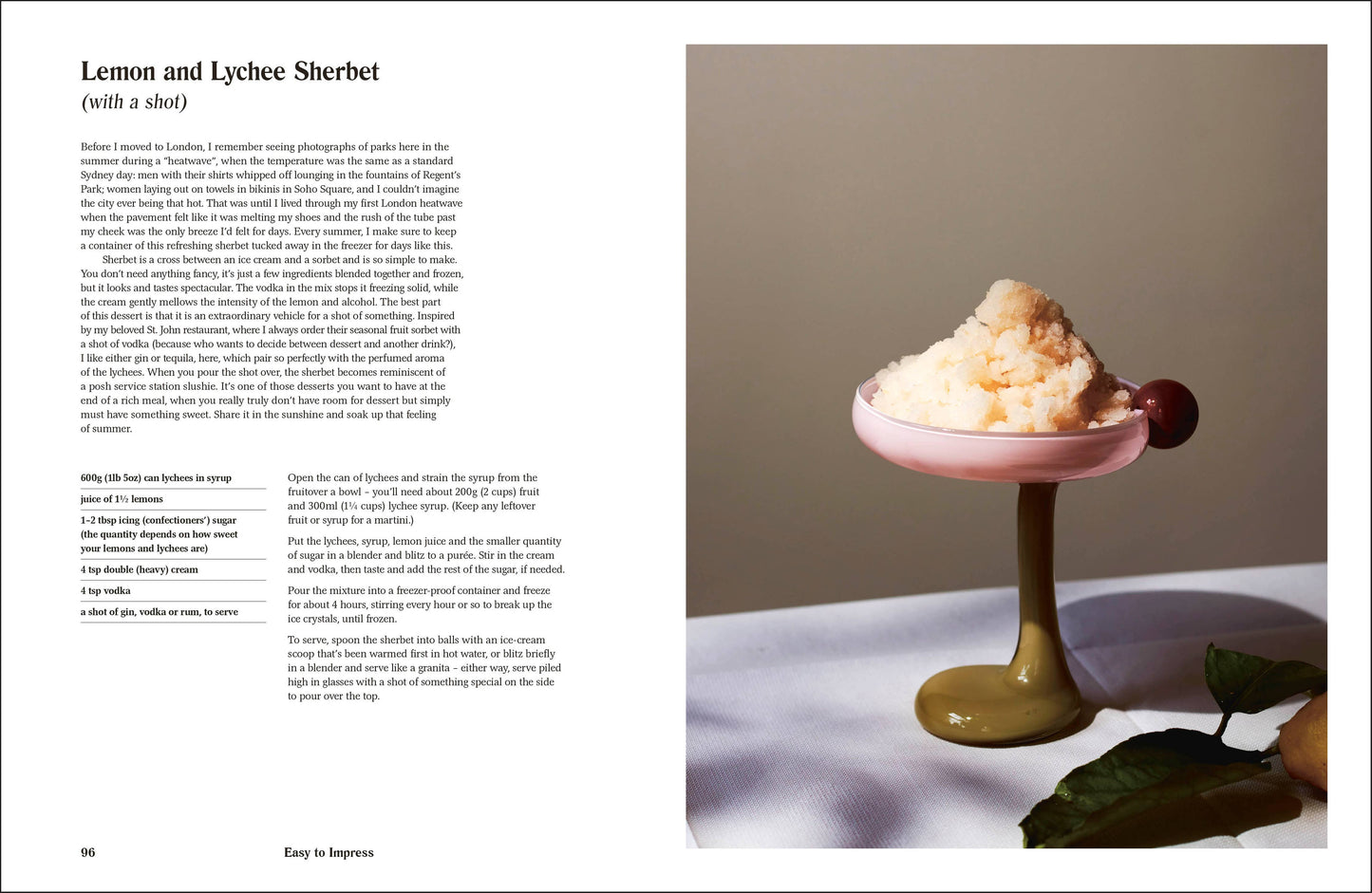 Table for Two Book