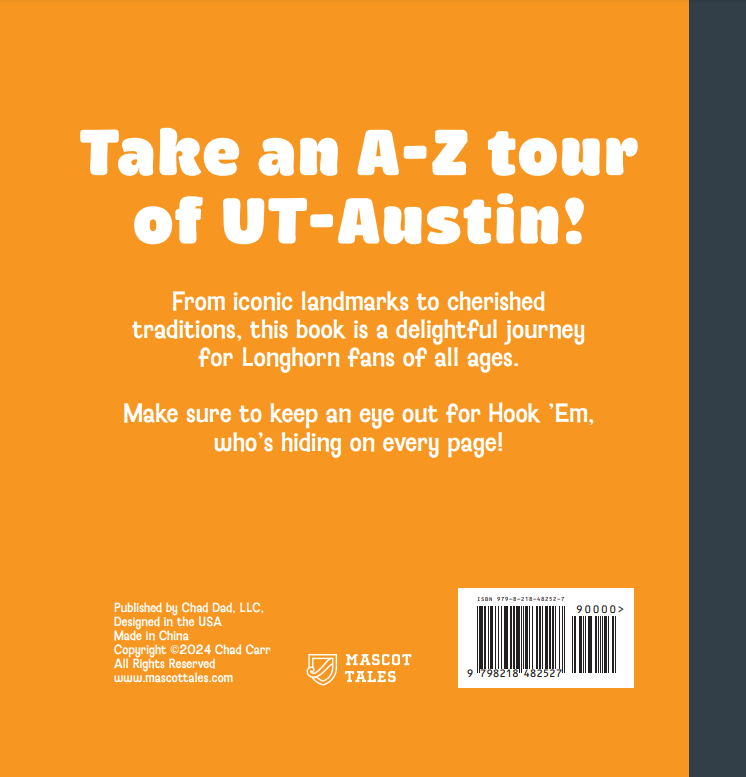 B is for Bevo - UT Children's Book