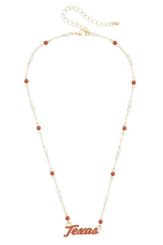 Longhorns Logo Necklace
