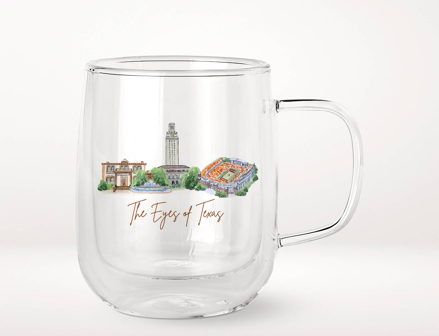 Texas Glass Mug