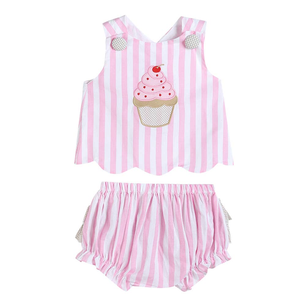 Cupcake Top & Bloomer Set
