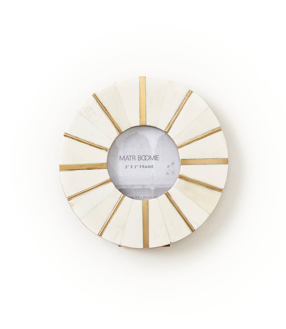 Mukhendu 2.5x2.5 Round Picture Frame