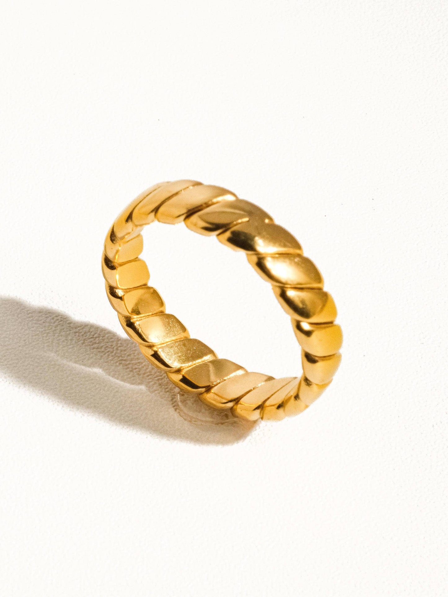Pierre Braided Stack Ring