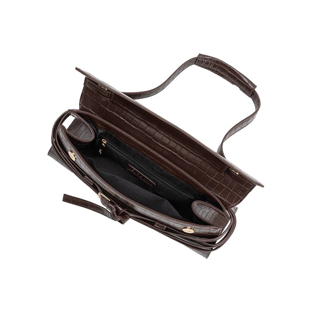 Klarissa Chocolate Shoulder Bag