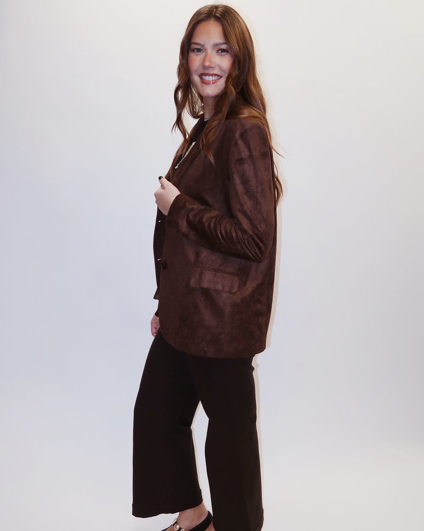 Marnie Suede Blazer