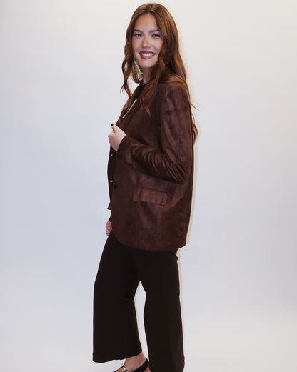 Marnie Suede Blazer