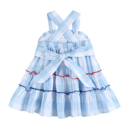 Gingham Layered Sundress