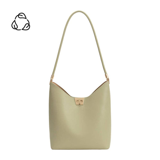 Billie Mint Vegan Leather Tote Bag