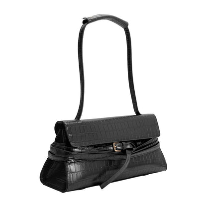 Klarissa Black Shoulder Bag