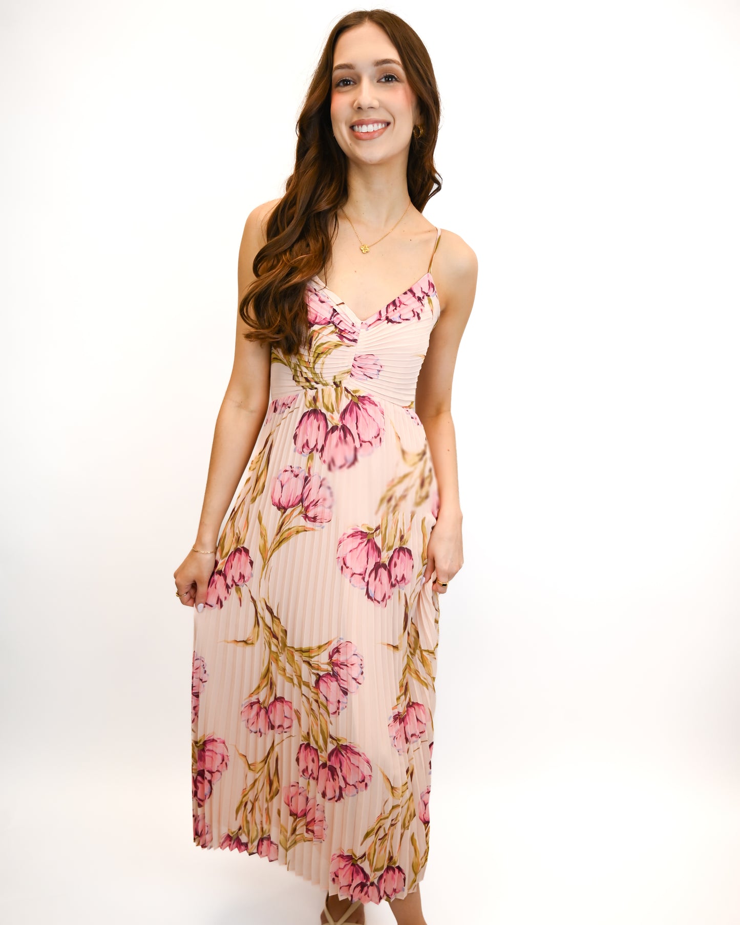 Flora Ruched Maxi