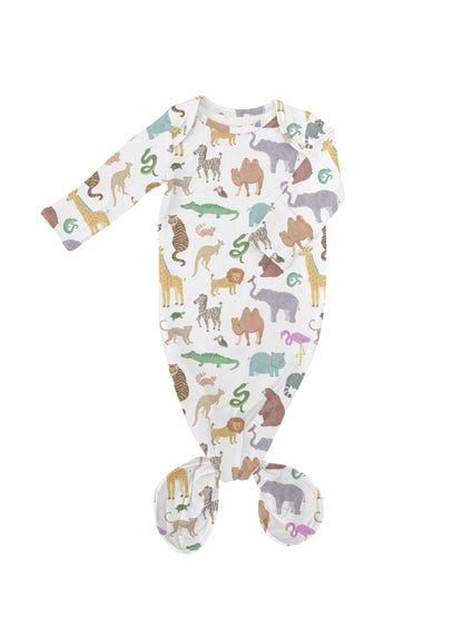 Zoo Knotted Gown