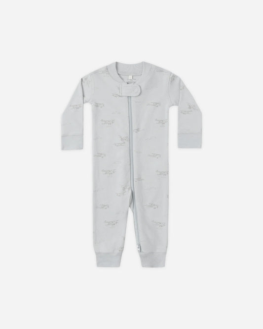 Long Sleeve Airplane Zip Up