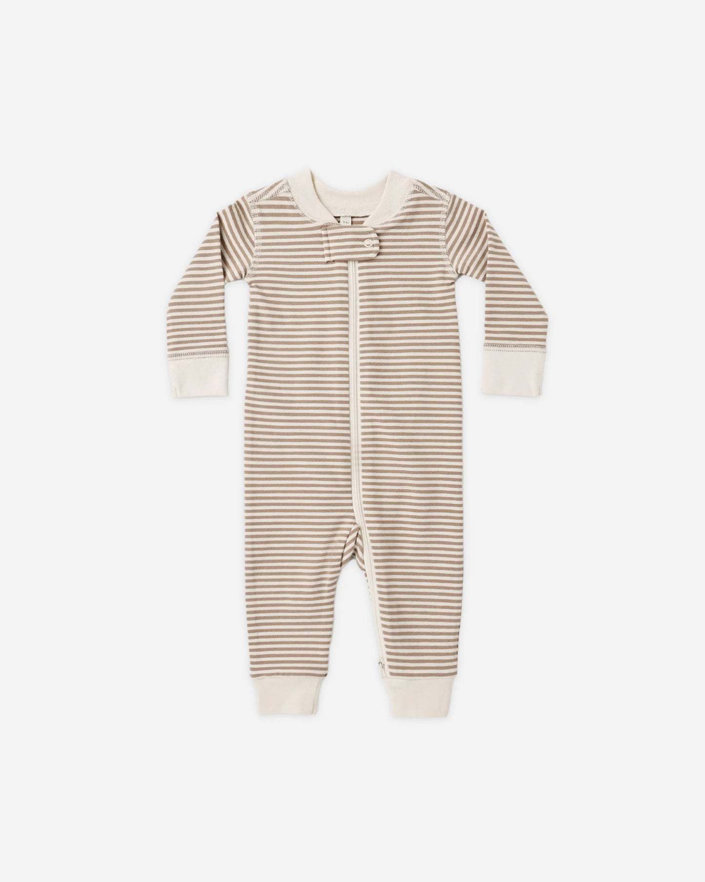 Almond Stripe Zip Sleeper