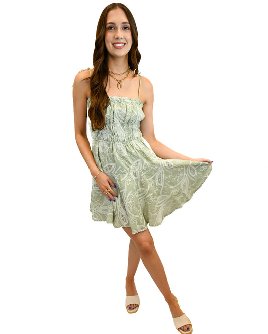 Loreli Tiered Mini Dress