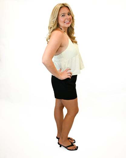 Holly Bead Halter Top