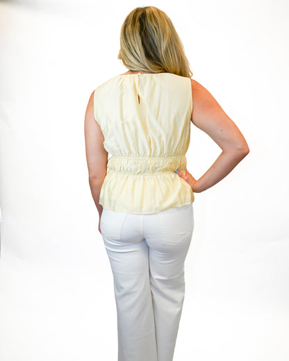 Bella Butter Peplum Blouse