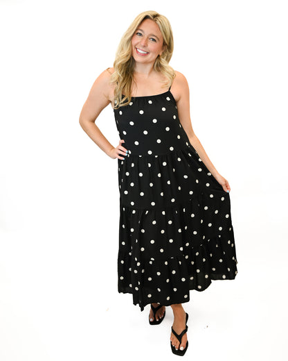 Alina Polka Dot Maxi