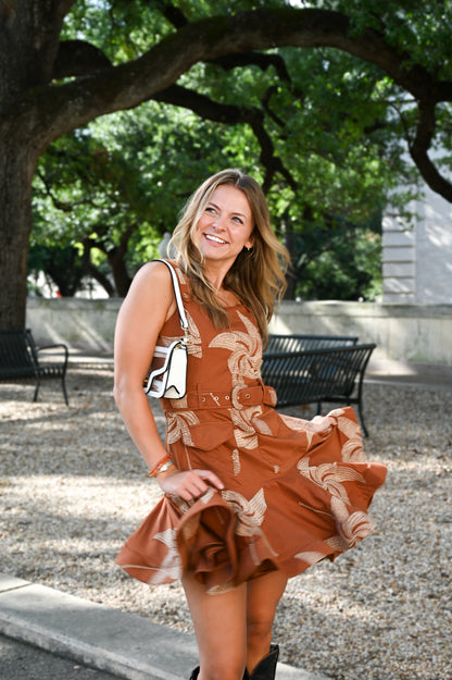 Kenny Stitched Mini Dress