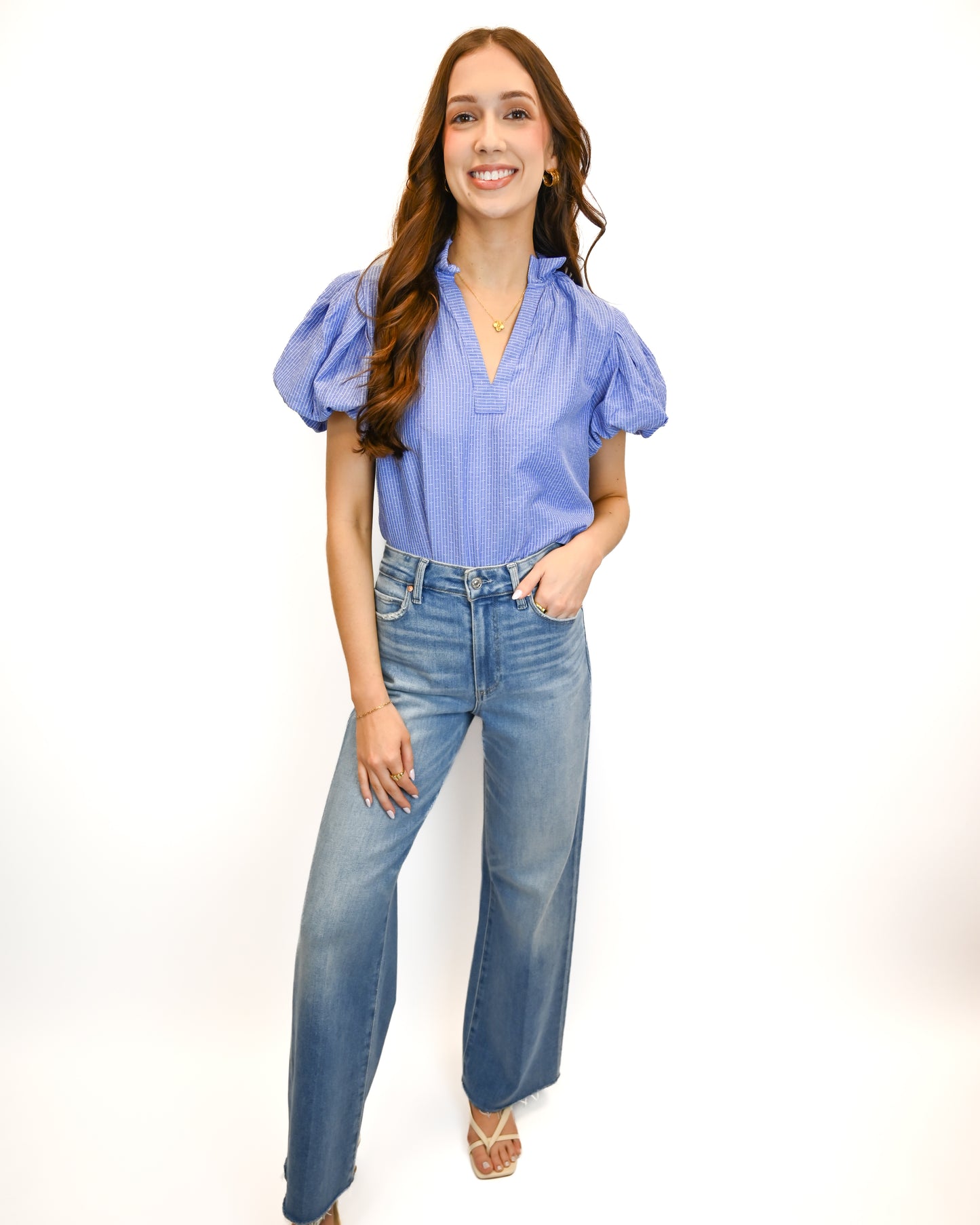 Rachel Striped Blouse