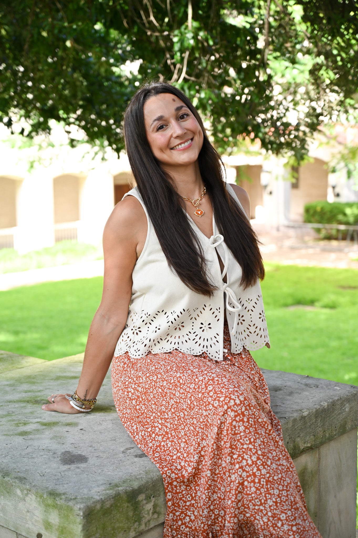 Ginger Ruffle Maxi Skirt