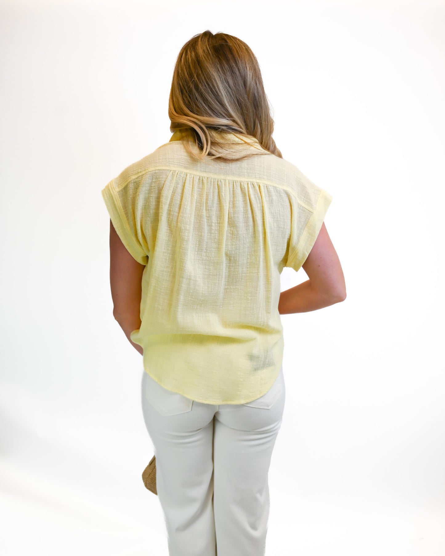 Mason Yellow Blouse