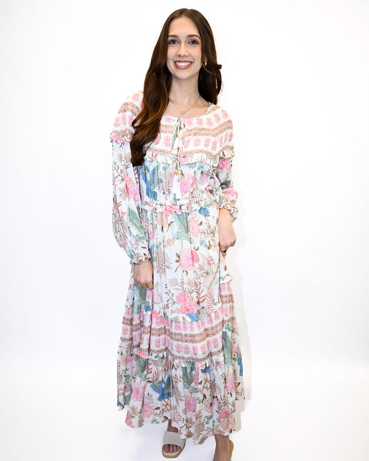 Tressa Bordeaux Maxi Dress