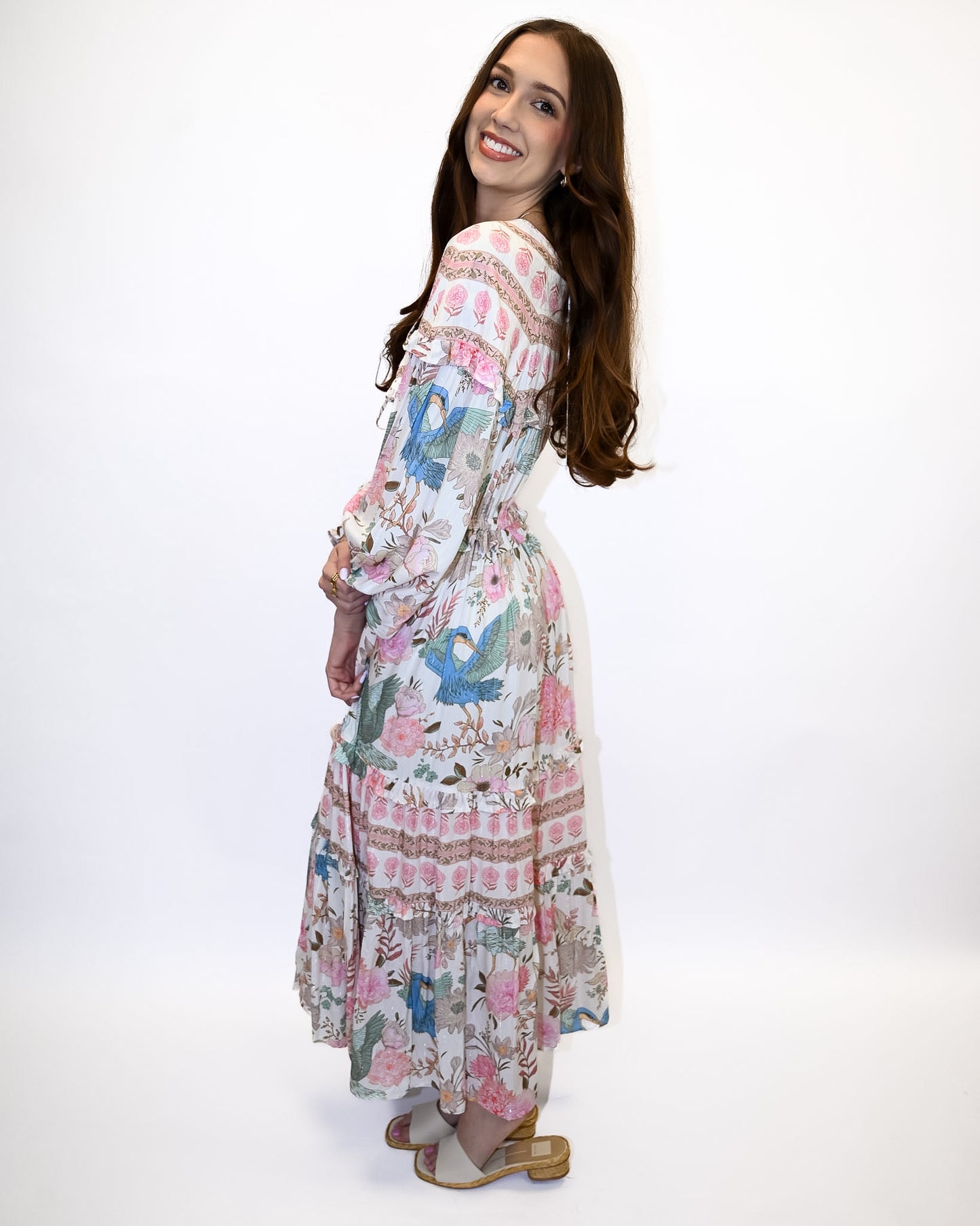 Tressa Bordeaux Maxi Dress