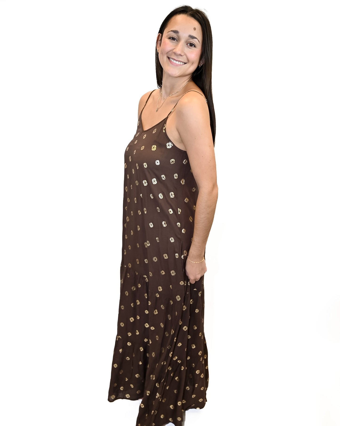 Arielle Shell Maxi Dress