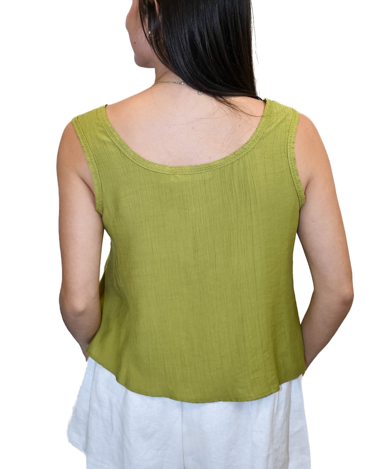 Lana Kiwi Lace Tank