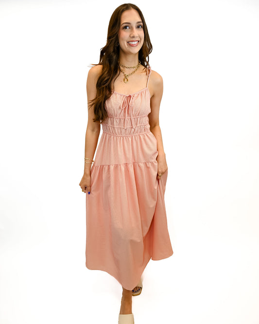 Alina Striped Maxi Dress