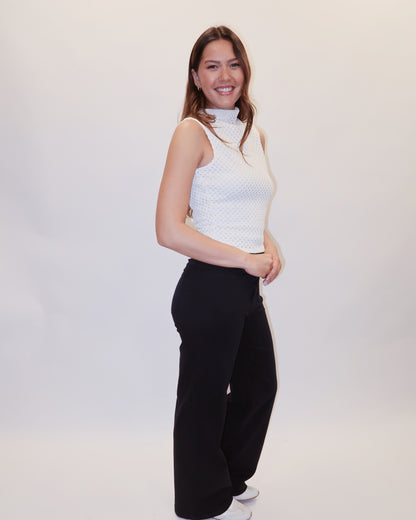 Carrie Mock Neck Tank