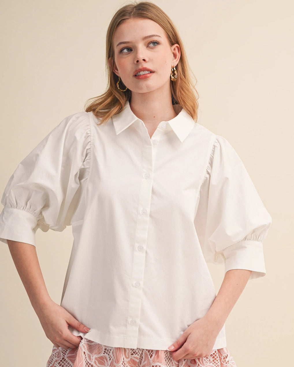 Elizabeth Puff Sleeve Blouse