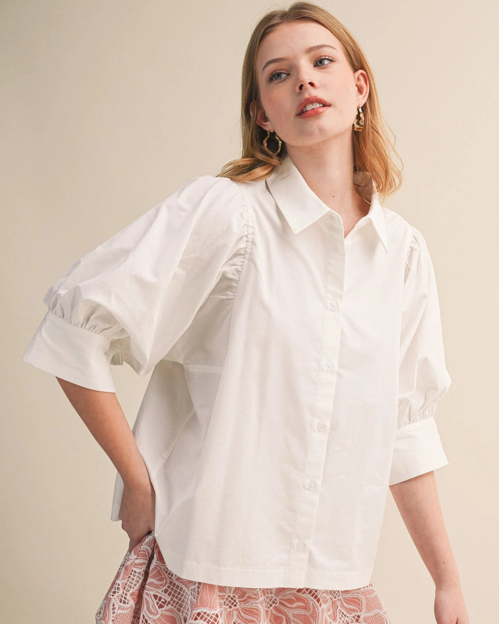 Elizabeth Puff Sleeve Blouse