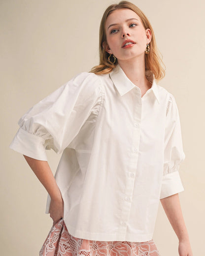 Elizabeth Puff Sleeve Blouse