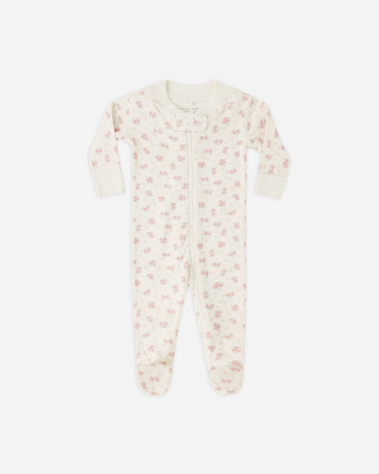 Flower Field Zip Footie