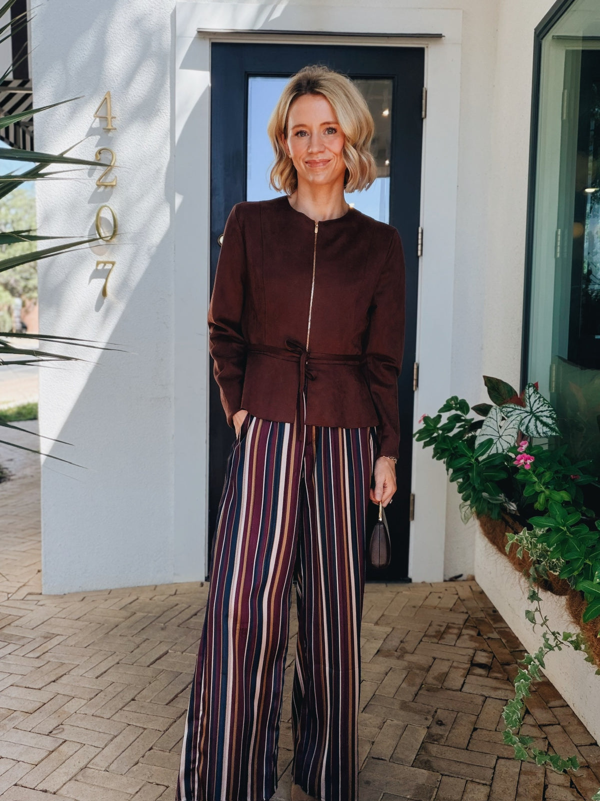 Tinsley Striped Pants