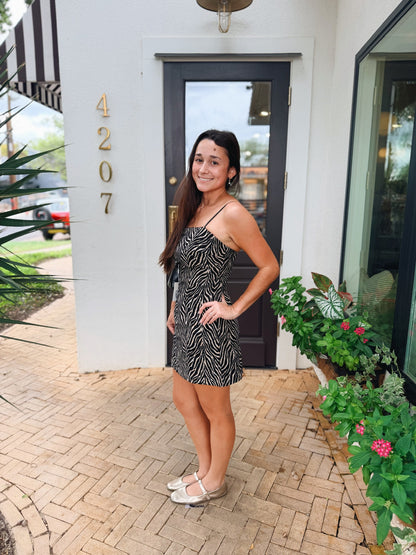 Belli Zebra Mini Dress