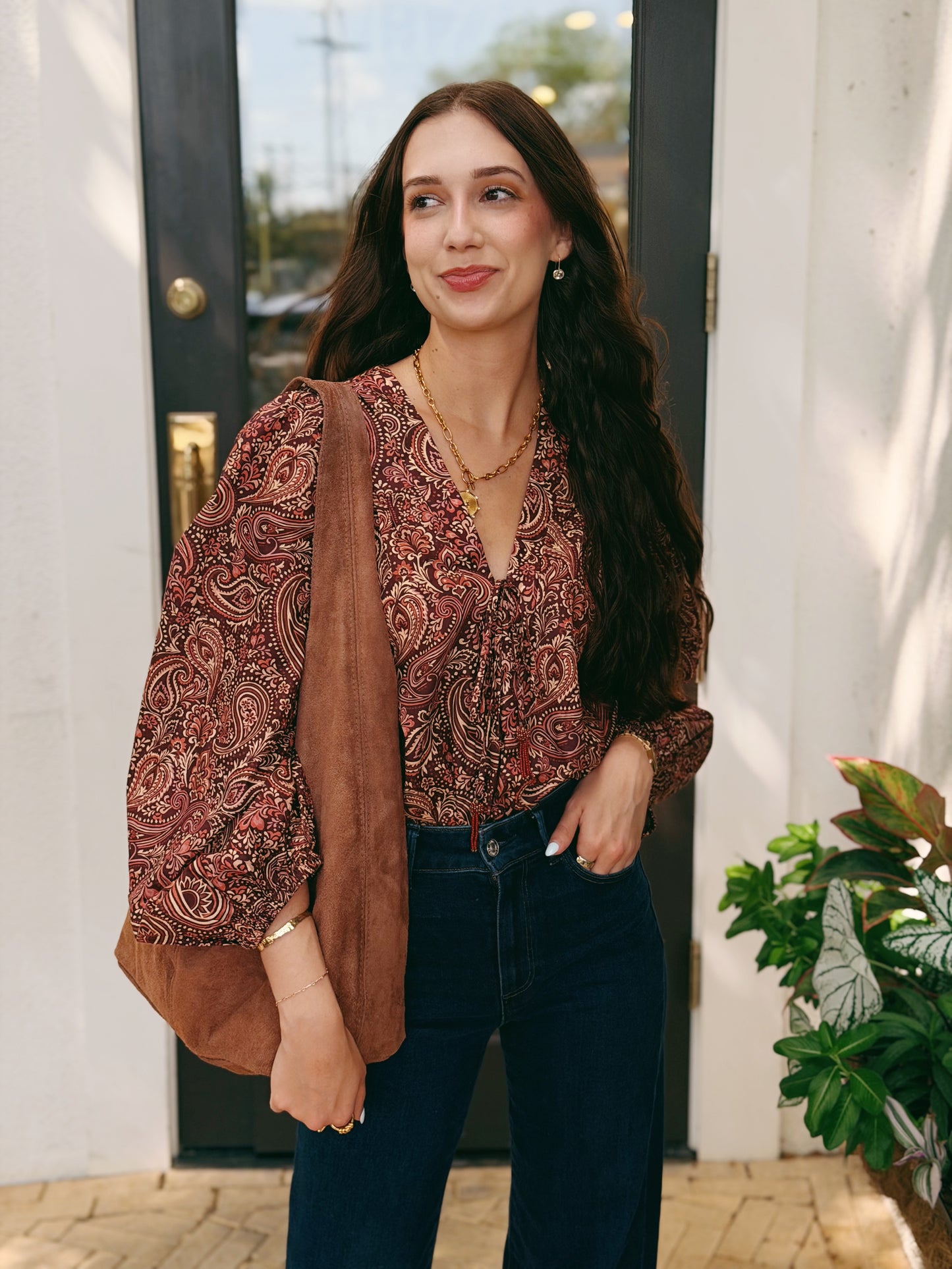 Teva Printed Blouse