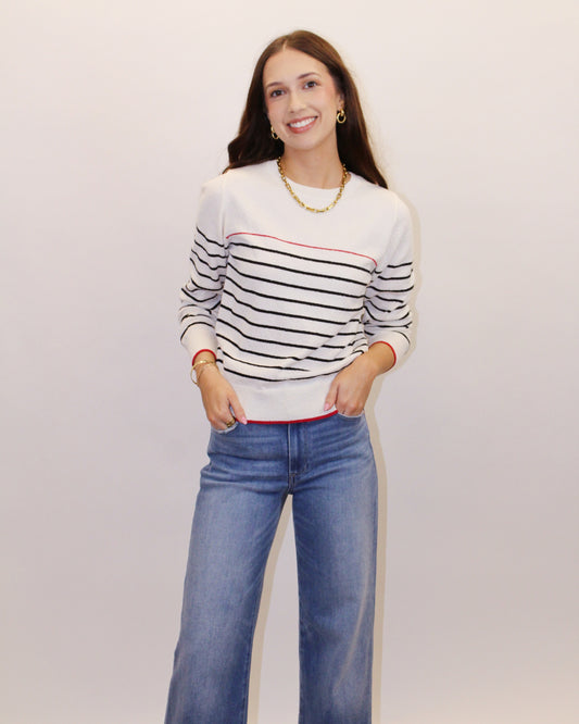 Evelyn Striped Sweater