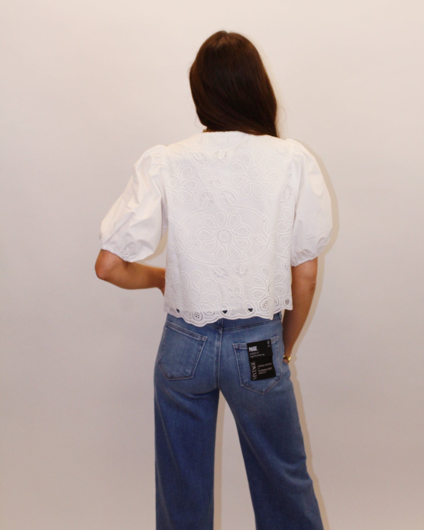 Yazmena Embroidered Blouse