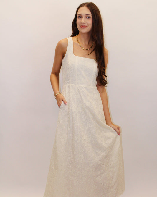 Brenna Embroidered Maxi Dress