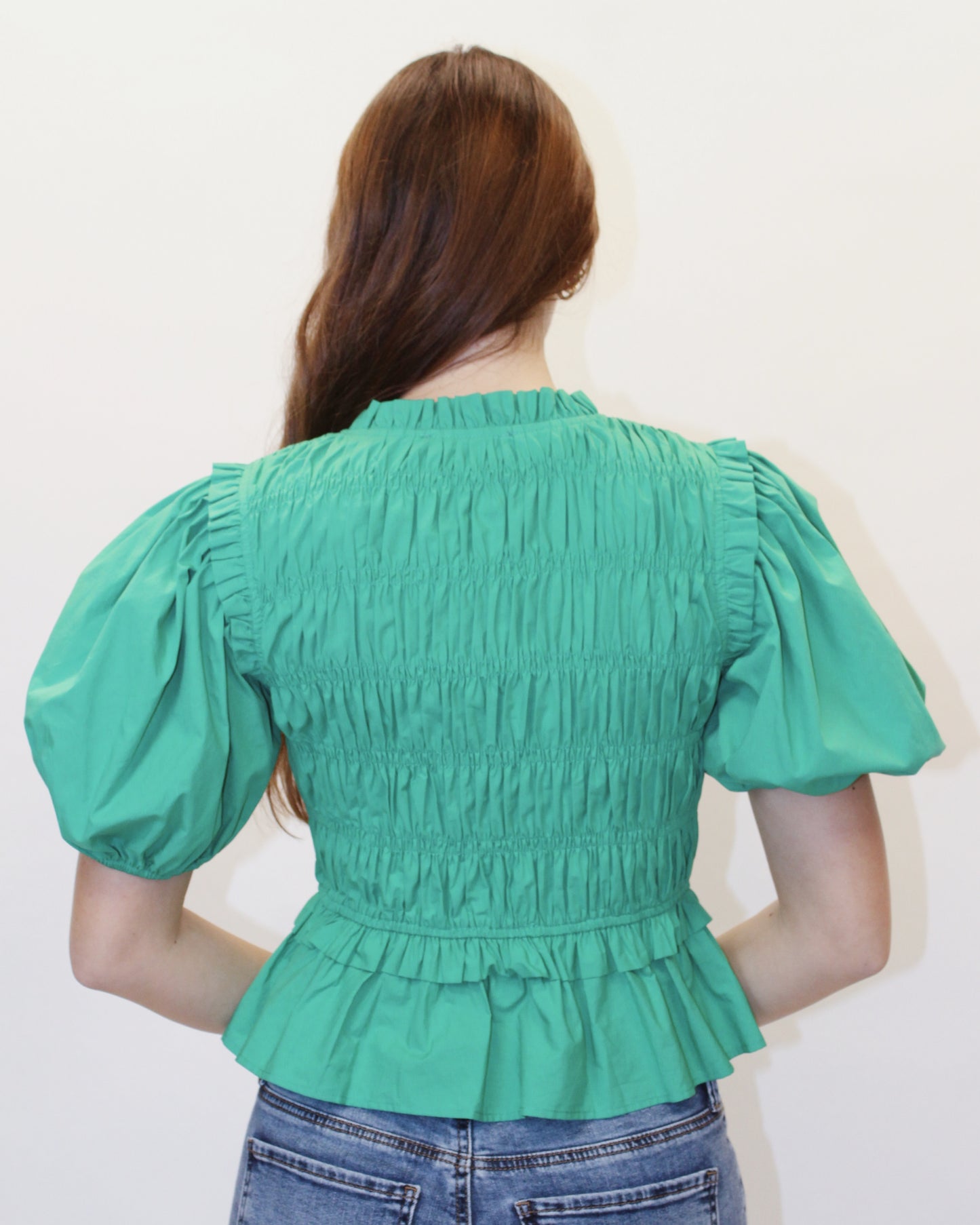 Shenna Smocked Blouse