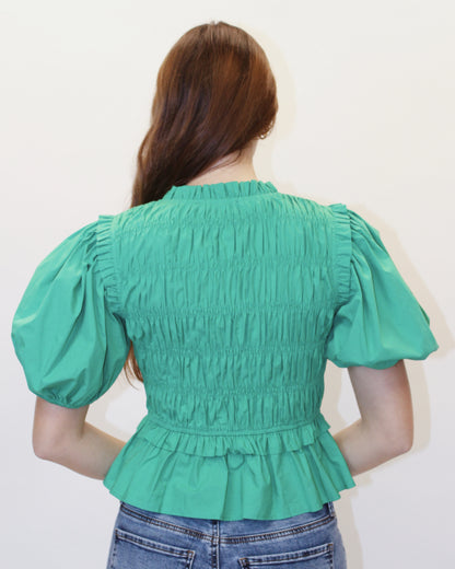 Shenna Smocked Blouse