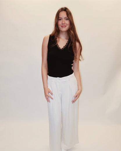 Hope Black Lace Tank