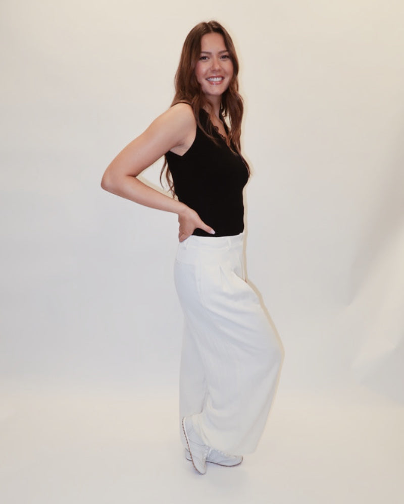 Hope Black Lace Tank